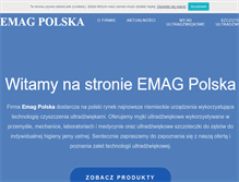 Tablet Screenshot of emag-polska.pl